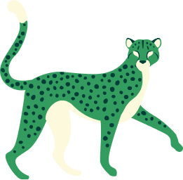 CyberQP cheetah walking