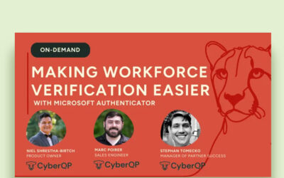 Making Workforce Verification Easier with Microsoft Authenticator