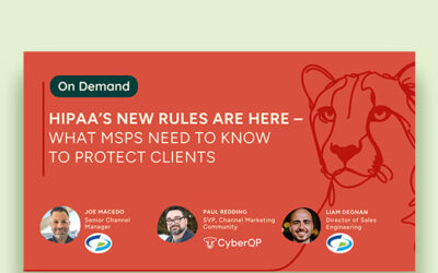 HIPAA’s New Rules Are Coming – What MSPs Need to Know to Protect Clients