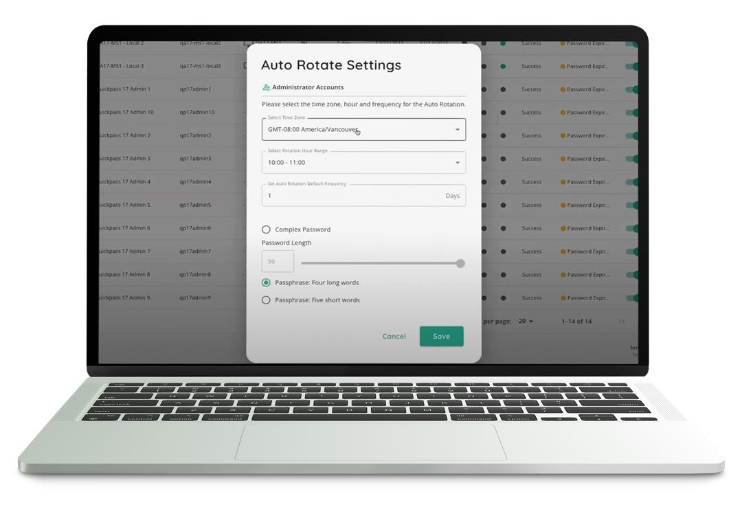 automatic password rotation