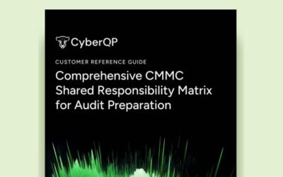 CMMC Responsibility Matrix for Audit Preparation